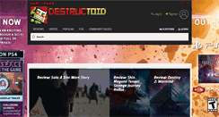 Desktop Screenshot of destructoid.com